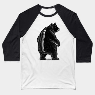 Zipper Bear Disguise Baseball T-Shirt